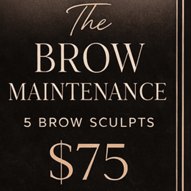 Brow Maintenance at The Lash Specialist in Warwick, NY